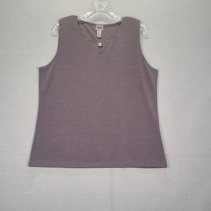 Easywear by Chico's  womens Sleeveles. Size  2
